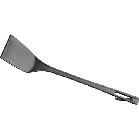 Mestolame Nero Professionale Paletta Piena Lunga 51 cm (1/2)