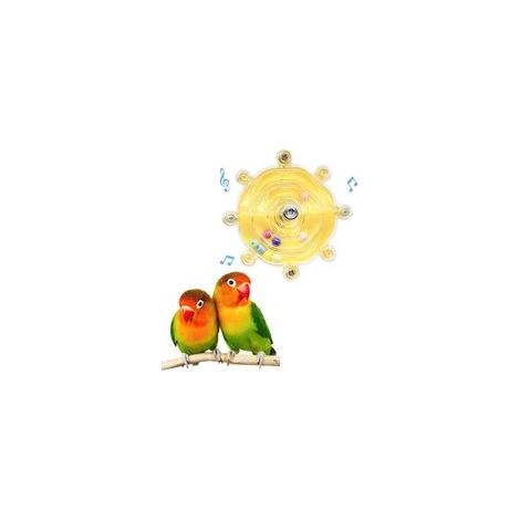 Budgie Toys, Parakeet Training Toy, Interactive Bird Educational Toy For Small Birds, Cockatiel Toys, Fun Parakeet toys, Lovebird toys, Quaker Parrot toys, Bird Toys For Conures, Sun Conure toys(Blue) (1/5)