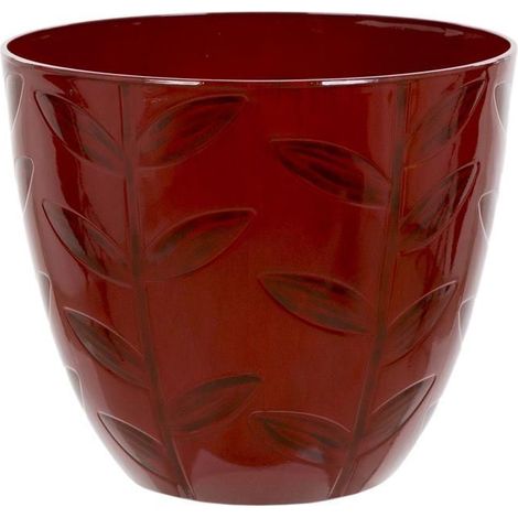 Leaf Pot - Red-YLEAVESRD