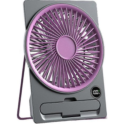 Ventilateur ultra-mince. petit ventilateur de bureau pour la circulation de l'air. (1/5)