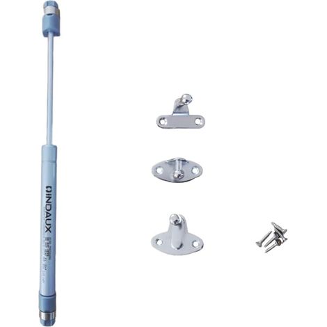 Vérin à Gaz Entraxe 277mm - Ouverture Vers le Haut - Vérin Pistons Bras de Levage pour Portes de Meubles - Vèrin Vers le Haut 12Kg (120N)