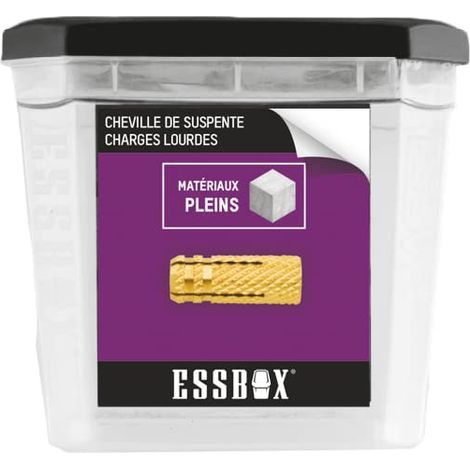 Cheville laiton - ØM6 mm - Boite de 100 - EX-91151606