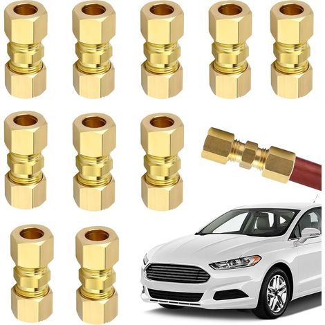 Lot de 10 raccords rapides pour tuyau de frein - Accessoires d'entretien de véhicule pour atelier (1/5)
