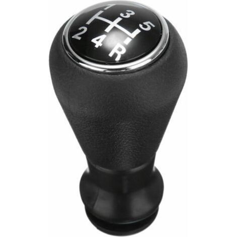 Autres pièce de rechange pour voiture Pommeau de levier de vitesses - Voiture 5 vitesses Pommeau de levier de vitesses 207 Saxo Xsara Xantia C2 C3 C4.