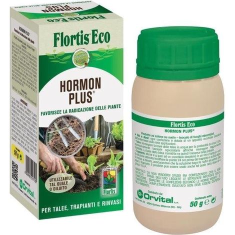 Hormon plus concime per la radicazione in polvere 50 gr Flortis (1/3)