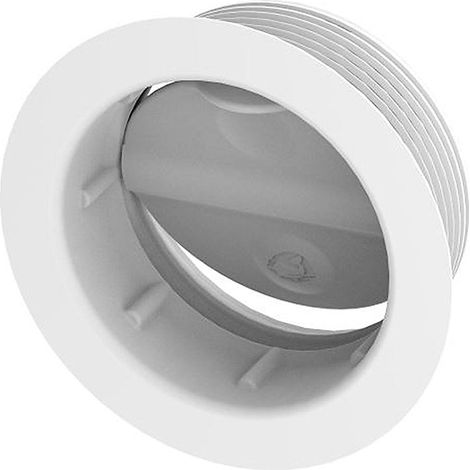 Griglia di ventilazione regolabile 65 mm bianca