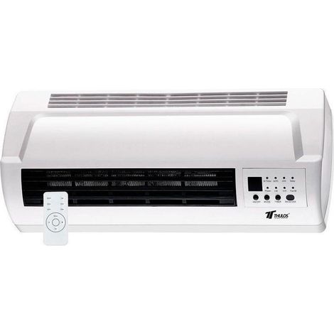 THULOS calefactor mural split 2000w fhw110 , Calefactor mural 2000W FHW110. -Marca: Thulos. -2 niveles de potencia 1000 y 2000W. -Temporizador 24 hrs. -Temporizador 1 semana. -Elem