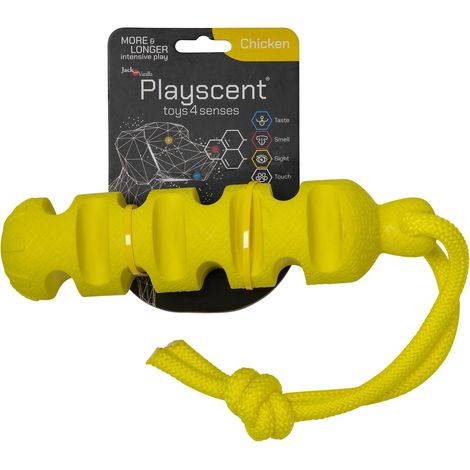 Jouet interactif pour Chien, stimule l'instinct de Jeu, Durable et résistant, idéal pour Les Jeux de Lancer, 24 cm, Couleur Poulet (1/2)