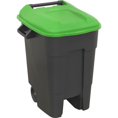 Sealey Refuse/Wheelie Bin 100L - Green BM100G (1/3)