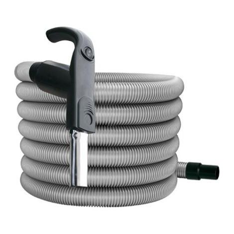 Tubo flessibile 7 mt. QUICK FLOW con interruttore per avviamento centrale aspirante e regolatore di pressione AP233