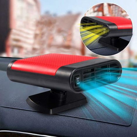 Chauffage de voiture portable, ventilateur de refroidissement, dégivreur de pare-brise, filtre anti-neige et anti-buée A2521 12V Normal (1/5)