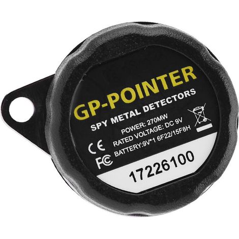 Detecteur De Metaux Pointeur De Broche Gp-Pointers Gp360 Haute Sensibilite Tout Metal Chercheur D'Or Nouvel Outil De Mesure Electronique, Noir (1/3)