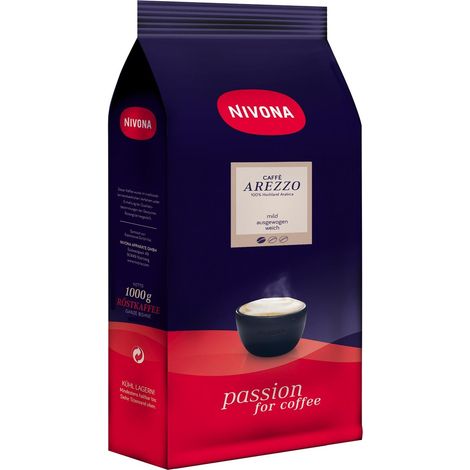 Nivona NIA1000 Kaffeemaschine braun 1 kg Kaffeebohnen