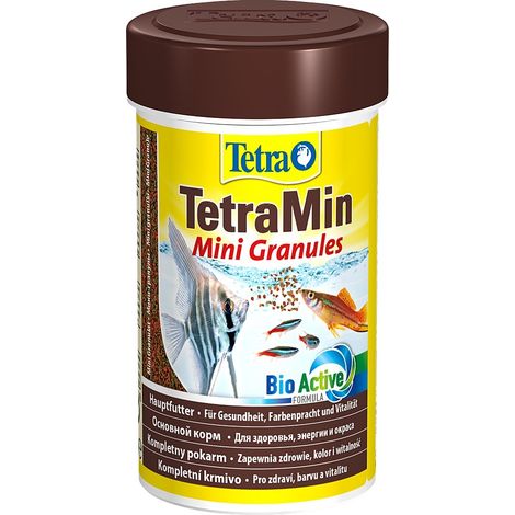 Futter für kleine Fische, bioaktives Mini-Granulat, 100 ml (1/2)