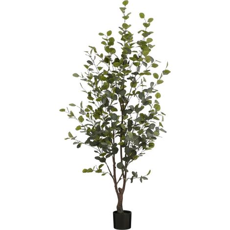 Eucalyptus Artificiel en Pot Plante Verte Artificielle Décorative H180 x Ø80 cm - PANGIVO (1/5)