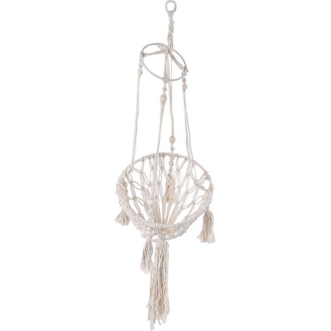 pour chat tissé à la main en macramé lit suspendu en corde