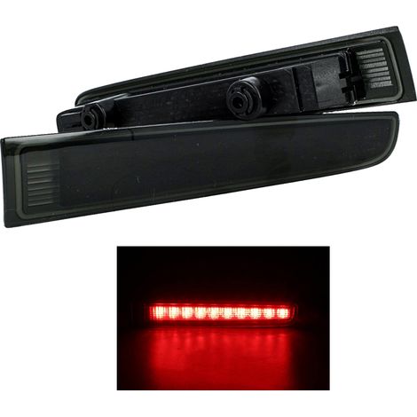 Kit Coppia 2 Terzo Stop Led Nero Fume Per VW Multivan T5 T6 OEM 7E0945097E 7E0945097F Con Apertura Doppia Porta Anta Posteriore (1/2)