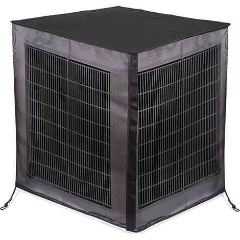 La housse de climatiseurs en tissu Oxford empêche l'encrassement et prolonge la durée de vie de 71 x 71 x 81 cm, housse de conditionnement imperméable (1/5)