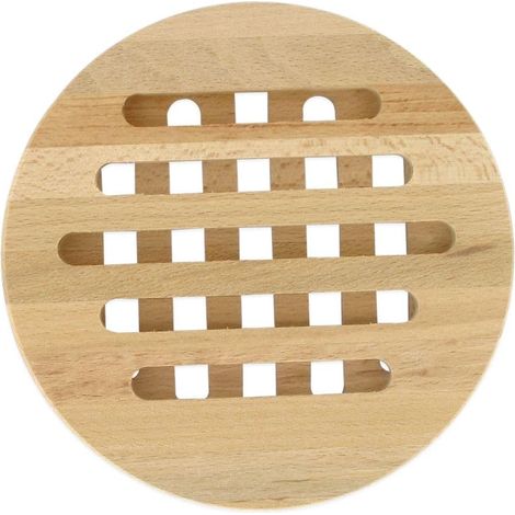 Dessous de Plat Rond en Bois 17,8 cm (1/4)