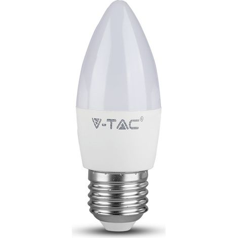 V-Tac 4.5W Led Candle Bulb E27 - Energy Efficient Lighting