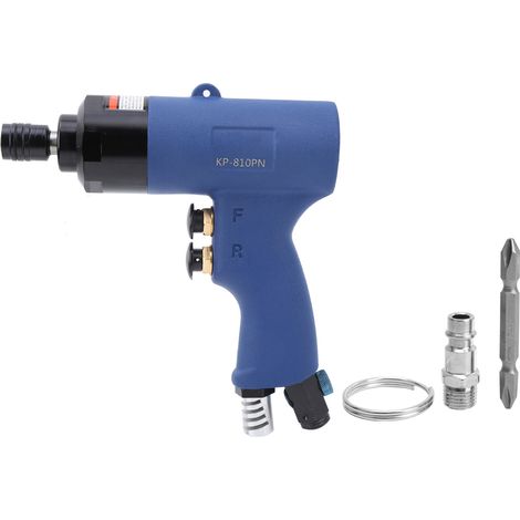 Tournevis pneumatique professionnel puissant à percussion KP‑810PNEU, pistolet de vissage industriel avec connecteur pneumatique (1/5)