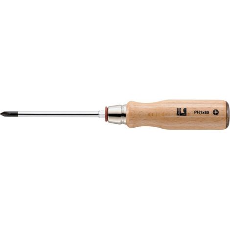Manico In Legno Cacciavite Ph1X 80 Millimetri Circumpro