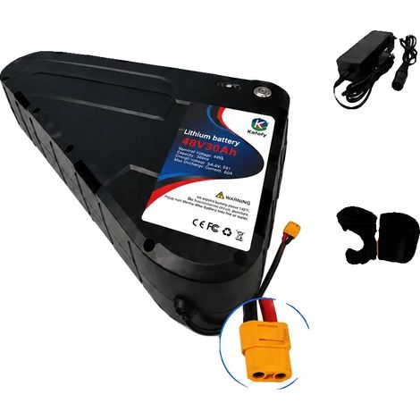 Batterie externe, haute capacité, étui rigide étanche, 48V30AH-XT60 (1/2)