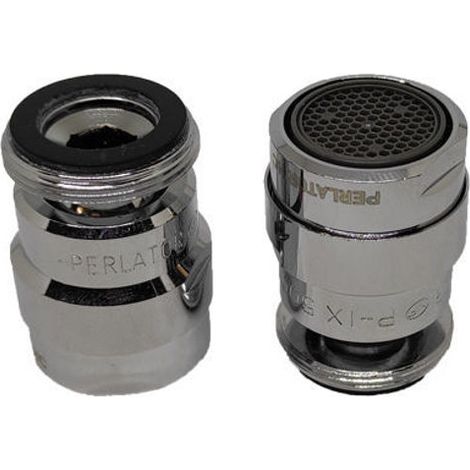 Ricambio coppia aeratori cromo snodati per miscelatore Zucchetti R99302