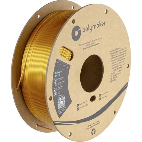 Polymaker PB01013 Filamento per stampante 3D PETG resistente al calore, Elevata resistenza alla trazione 1.75 mm 1000 g