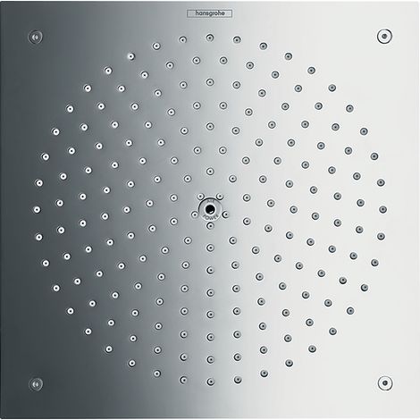 Hansgrohe – Douche de tête 26 cm – Chrome – Jet RainAir – Débit 15 l/min – Raccordement G ½ – SKU 26472000 (1/6)