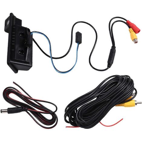 Kit caméra de recul pour BMW Série 3 E90, Série 5 E60, X5 E70 E71, X1 et X3. Compatible avec les poignées de coffre et les caméras de recul. (1/5)