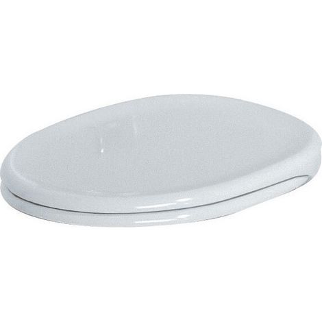 Tapa inodoro ISABELLA con tapa y bisagras de acero inoxidable blanco IDEAL STANDARD
