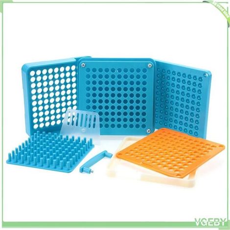 Fafeicy machine manuelle de remplissage de capsules Remplisseur de capsules vides à 100 trous, plaques parapharmacie froid