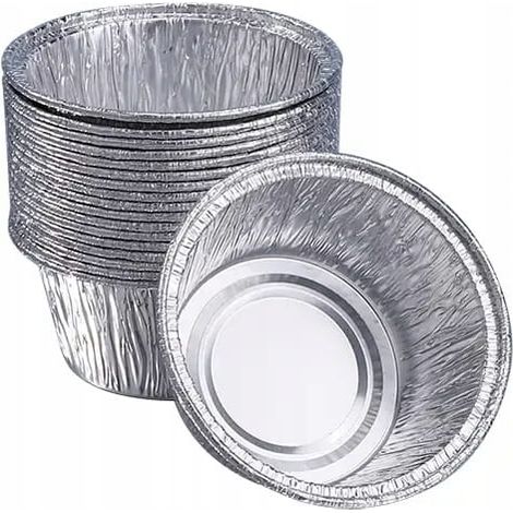 Moules à cupcakes et muffins en aluminium, 12 pièces