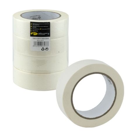 Cinta Adhesiva Carrocero Blanco 2,5 Cm X 45 M Pack 6 Uds (1/5)
