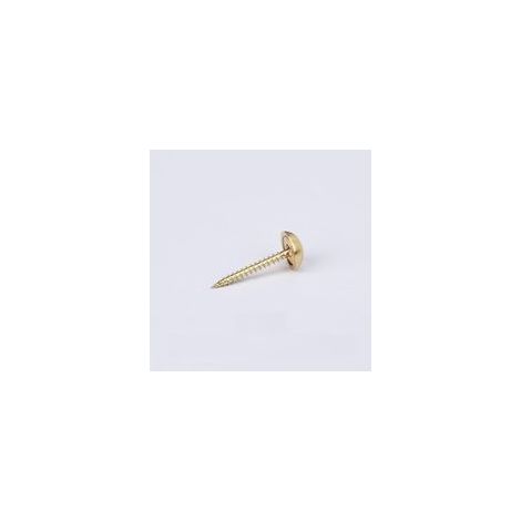 8 Pièces Vis Bois, Vis, Clous, Vis et Fixations, Vis Autotaraudeuses avec Capuchons Décoratifs, Adaptées à la Fixation de Canapés, de Suspensions en Verre et d'Armoires (15 mm)