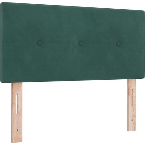 Maison Exclusive - Testiera Verde Scuro 100 cm Velluto