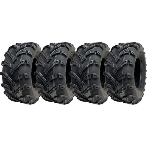 Quad ATV Tires - Wanda - P377 - 25x10.00-12 - 6PLY - Street-legal Rated 50J