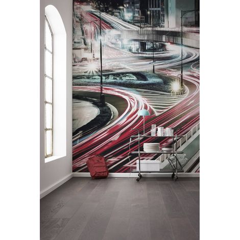 Papier peint panoramique modern,urban Speed Painting (1/4)