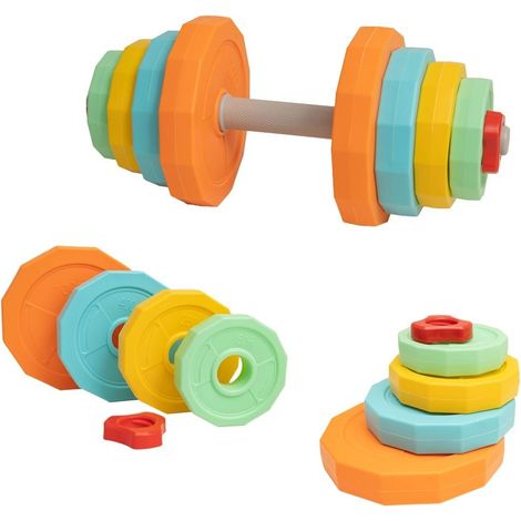 Bunte Hanteln für Kinder