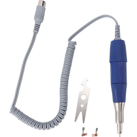 Pièce à main micromoteur 40W 40000 tr/min CW CCW, poignée de polissage électrique avec brosse en carbone pour la sculpture de bijoux en laboratoire (1/5)