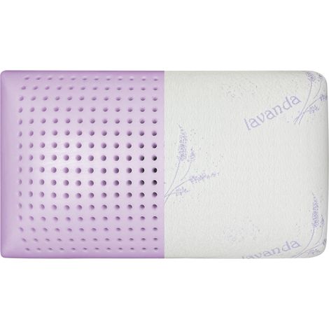 Guanciale Memory Profumato Aromaterapia Anatomico Cuscino Letto Saponetta Traspirante Memory Foam Anallergico Lavanda - 1 Cuscino (1/5)
