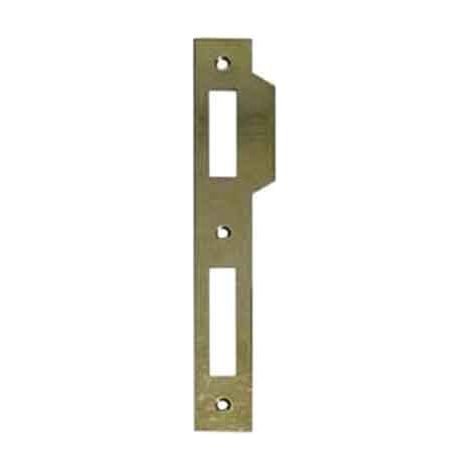 CONTROPIASTRA PER SERRATURE PATENT BORDO QUADRO AGB Col. Bronzata - AGB