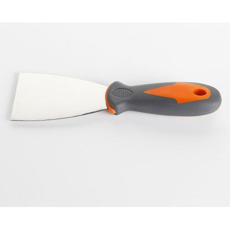 ESPÁTULA FLEXIBLE ACERO CARBONO 40 MM MANGO BIMATERIAL ALYCO ORANGE (1/4)