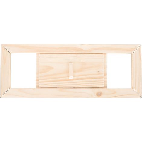 Holzsauna-Belüftung, Sauna-Belüftungsfenster, Saunazubehör.