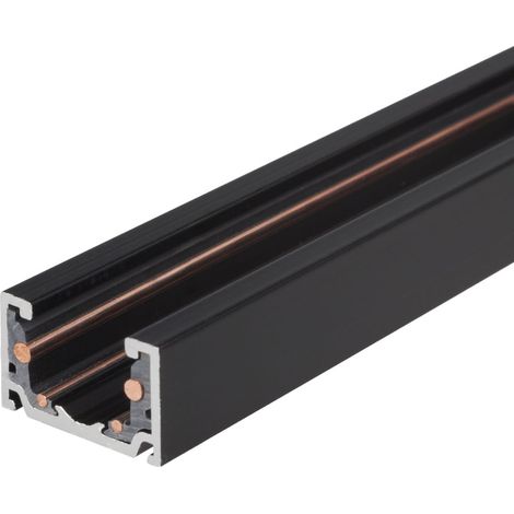 Binario monofase MICRO11 nero 2m 48V da superficie Maxlight (1/3)