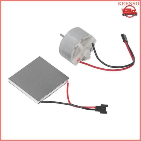 1 Moteur de ventilateur, feuille thermoelectrique, alliage d'aluminium, bobine en laiton, pour poêle à bois (1/3)