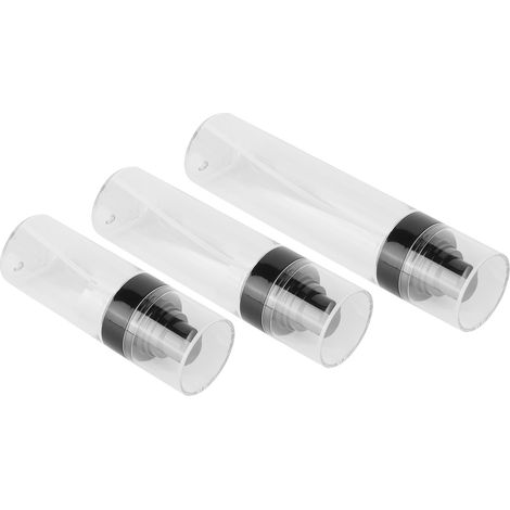 3er-Set transparente Sprühflaschen mit Deckel für Gesichtswasser, ätherische Öle und Flüssigkeiten (80 ml, 100 ml, 120 ml) (1/5)