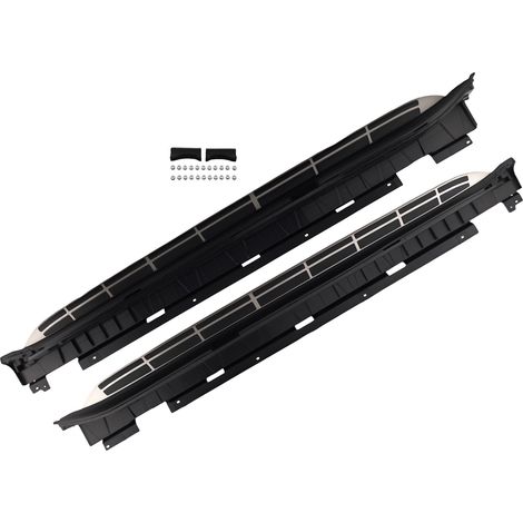 Anti-Slip Running Bars for Porsche Macan 2014+ Side Steps Black Left Right