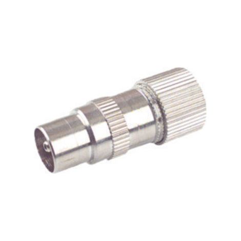 Connettore Elettro DH femmina PAL-TV schermato al 100%. Colore del metallo 10.540/F 8430552075478